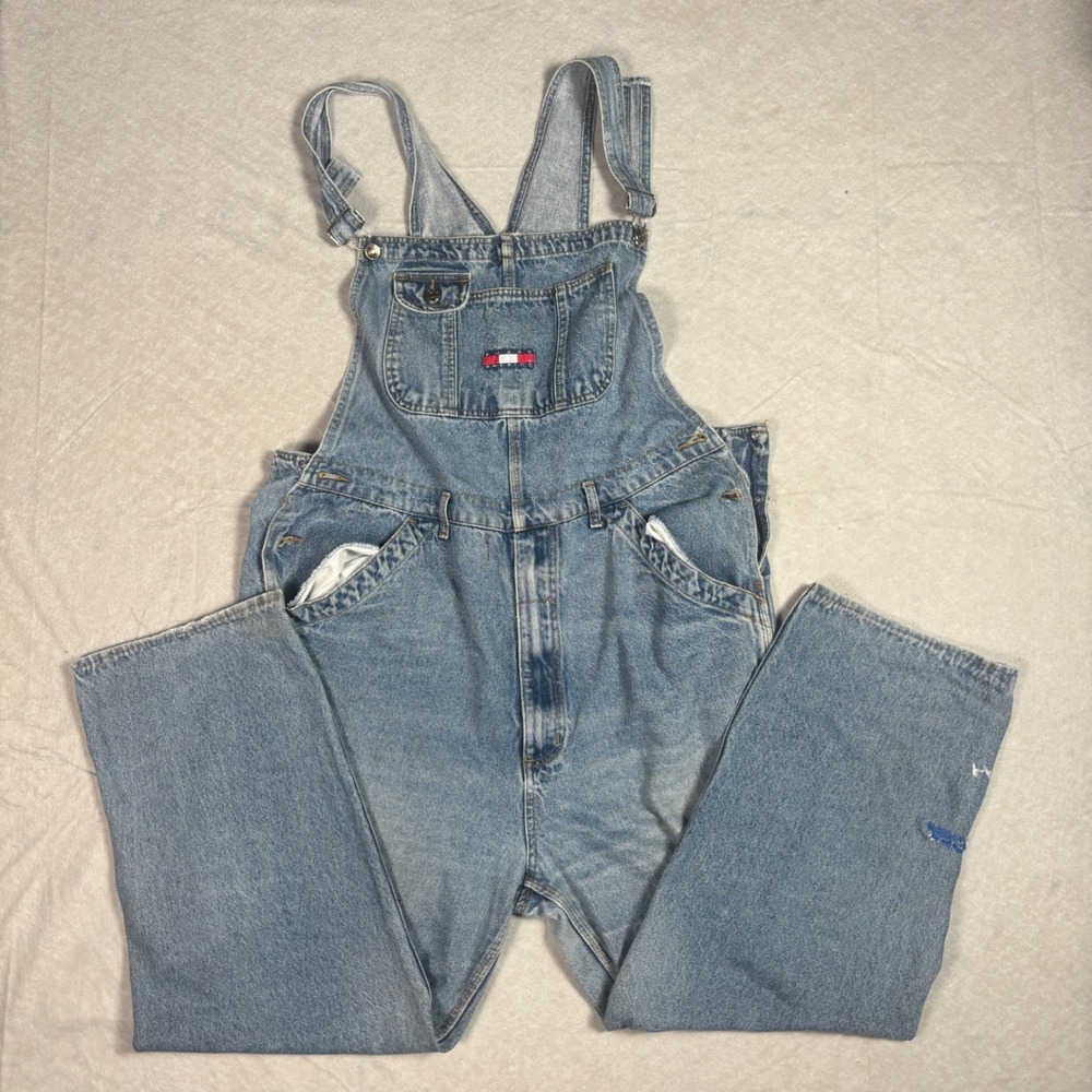 Vintage Blue Boxer America Denim Overalls